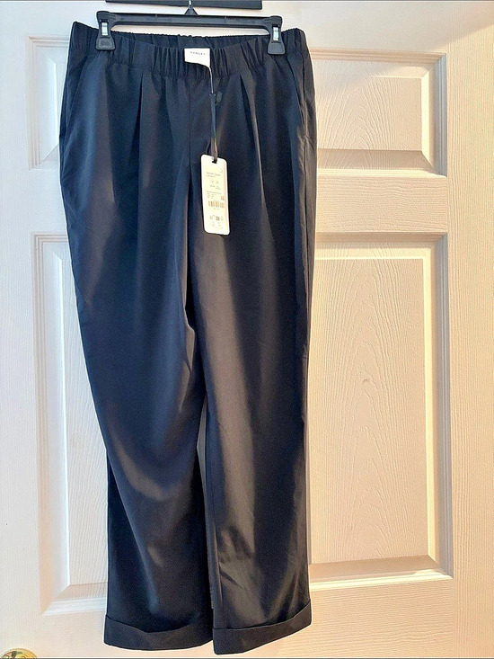 Varley Pants - VARLEY Alana Slim Tapered Cuff Pant 27" Black